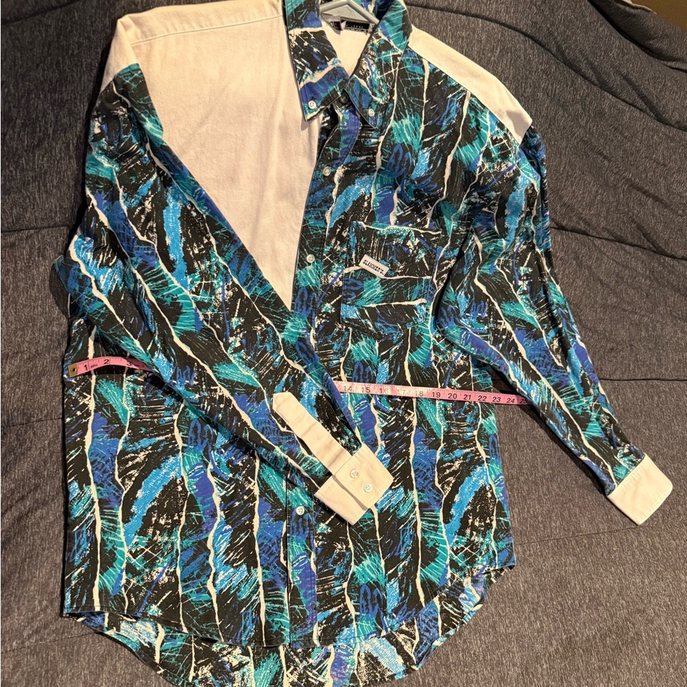 Vintage Slammer’s Western Button-down Collared Shirt size Large